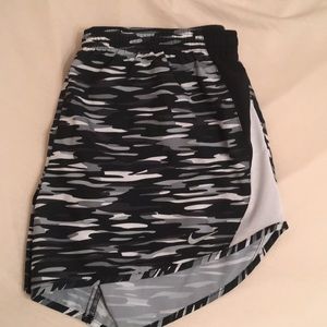 NWOT camo Nike Dri-Fit Running shorts